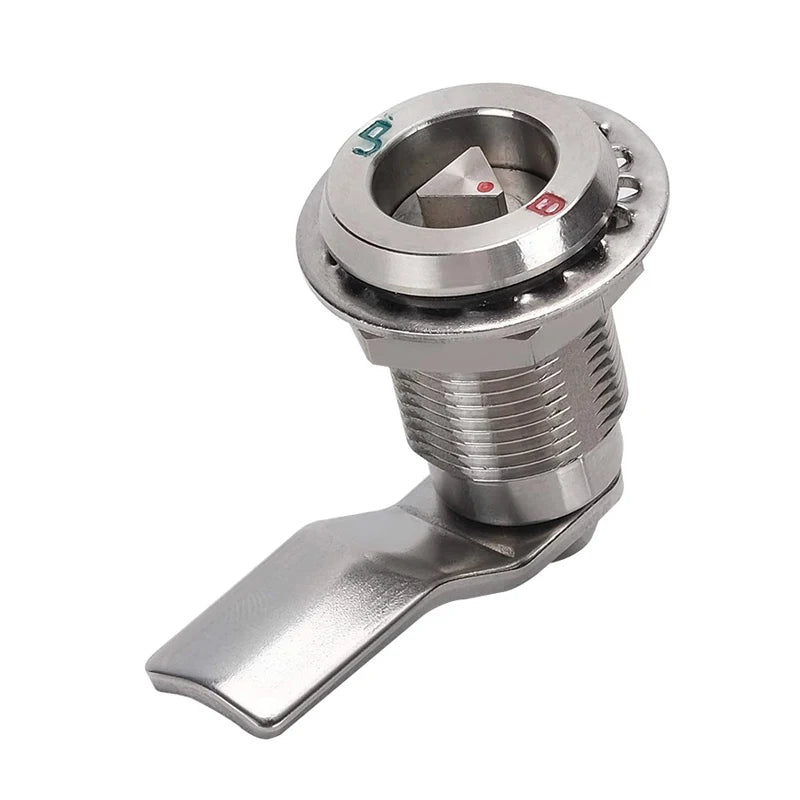 Stainless Steel Triangle Locker Telescopic Security Lock For Doors Triangle Electric Cabinet Dustbin Locks Pull Tongue Mailbox