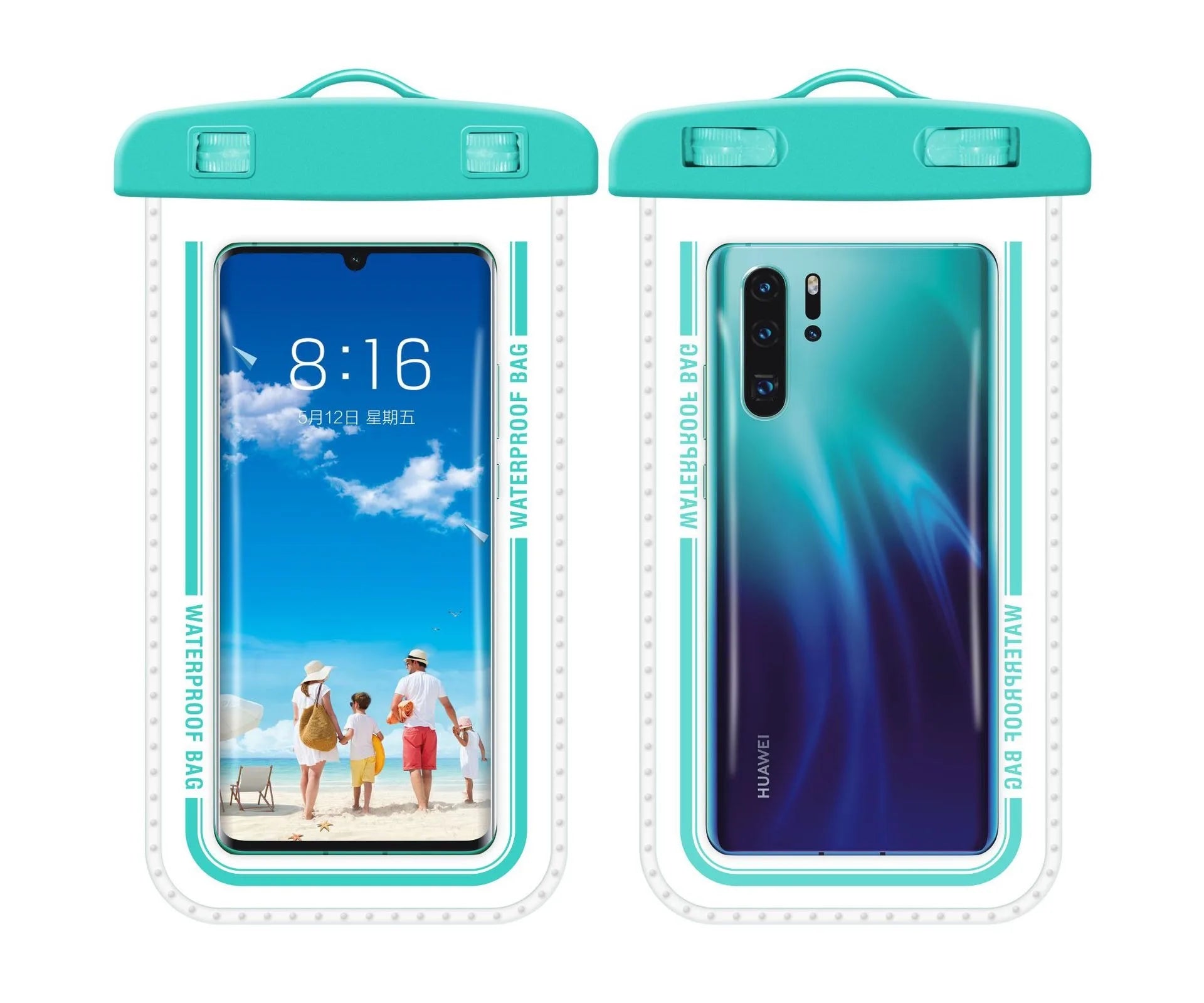 IPX8 30m Waterproof Phone Bag Pouch Case For Apple iPhone Xiaomi Samsung Swimming Diving Clear Armband Touchable Lanyard