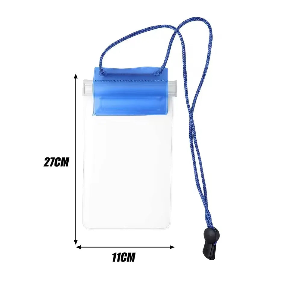 2/1Pcs Waterproof Phone Pouch Universal IPX8 Water Proof CellPhone Case Dry Bag Waterproof Phones Protector for Beach Swimming