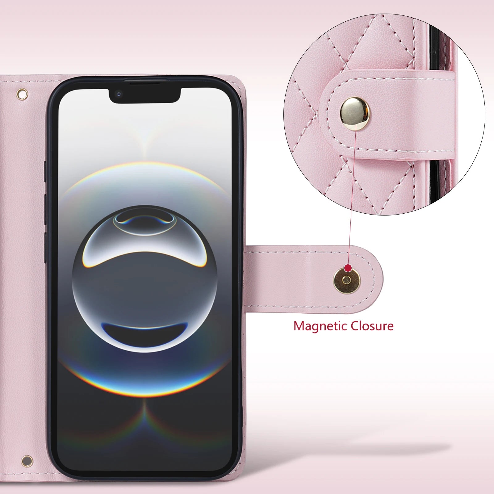 Strap 3D Leather Phone Wallet Case Book For Samsung Galaxy S25 S24 S23 S22 S21 S20 A06 A16 A26 A36 A56 A15 A35 A55 A54 A53 Cover