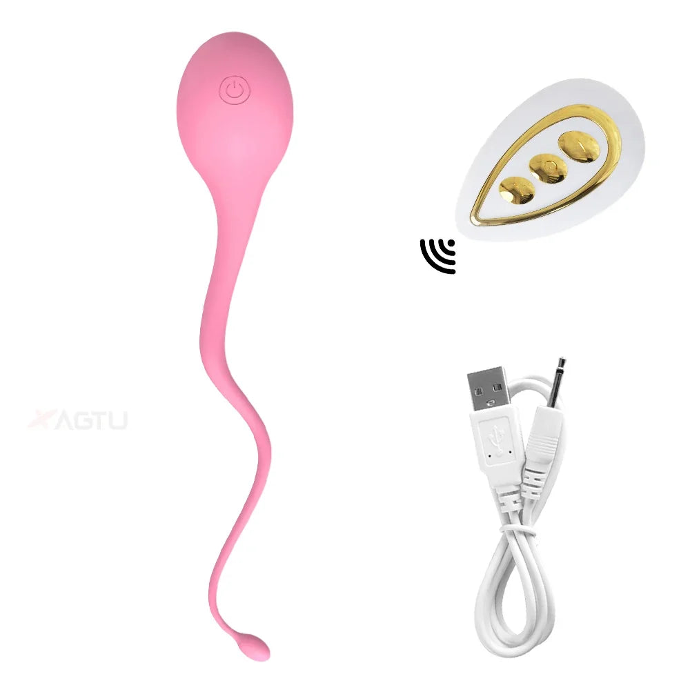 Women Vibrating Egg Vagina Vibrator Remote Control Wearable Panties Vibrator Female Masturbation Interaction Sex Toy for Couples
