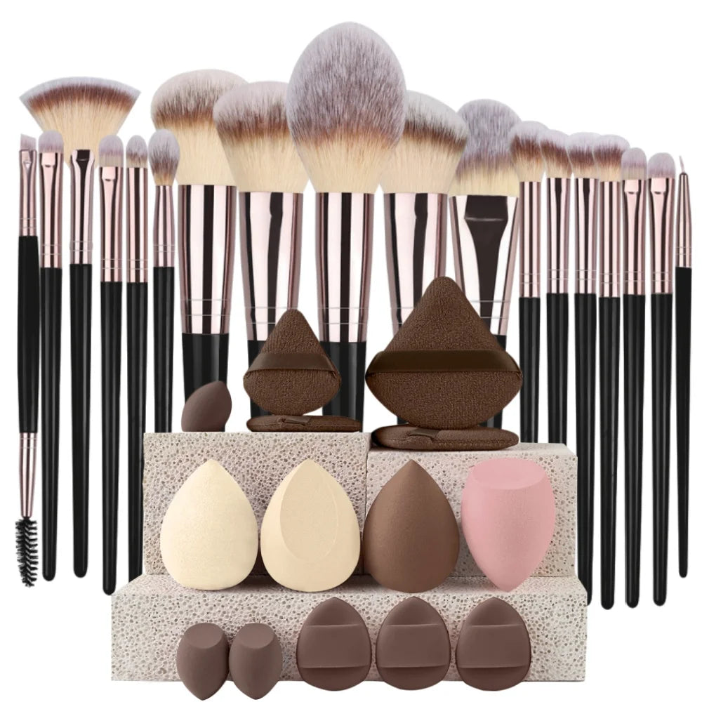 Makeup Brushes Set Professional Beauty Foundation Concealer Powder Eyeshadow Blush Brush Kabuki Blending Cosmetic Beauty Tool