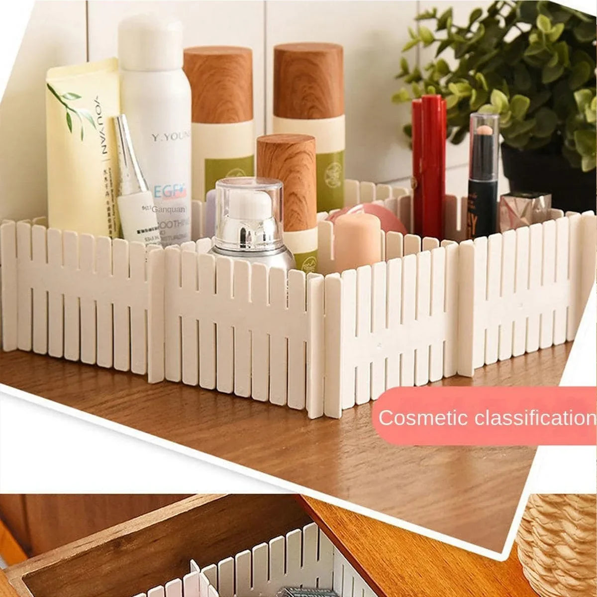 Drawer Organizer Divider Adjustable Household Storage cabinet Combination Partition Underwear Socks Sundries cajones escritorio