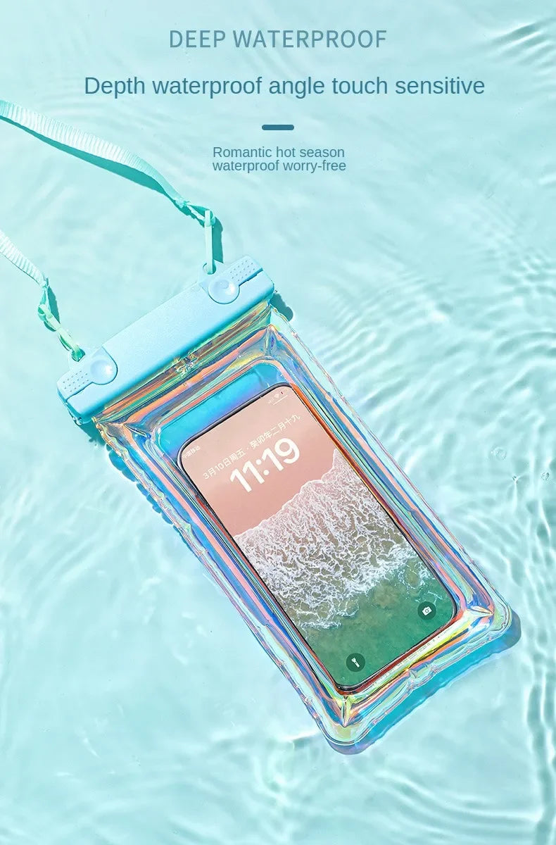 Swimming Bags Waterproof Phone Case for IPhone 15 14 13 12 11 Pro Max X Xiaomi 13 Samsung S23 Universal Waterproof Bag