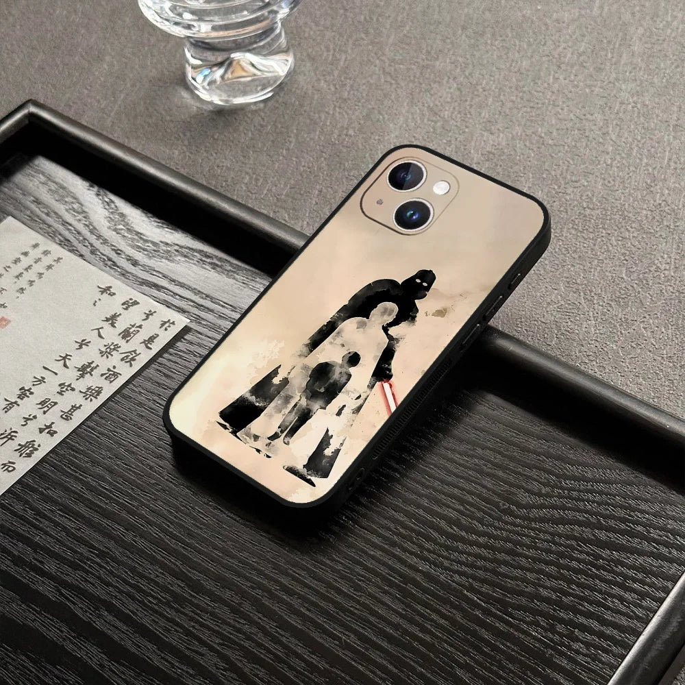 Cool A- Anakin S-Skywalker Phone Case For Iphone 16 15 11 13 14 Pro Max 7 8 Plus X Xr Xs Max 12mini Black Shell Cover Case