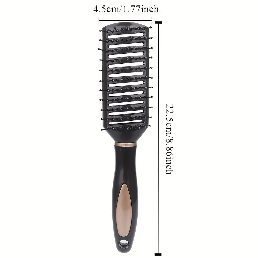 4pcs/ different styles of comb set, anti-static head massage comb, quickly create a perfect hair at home/travel essential