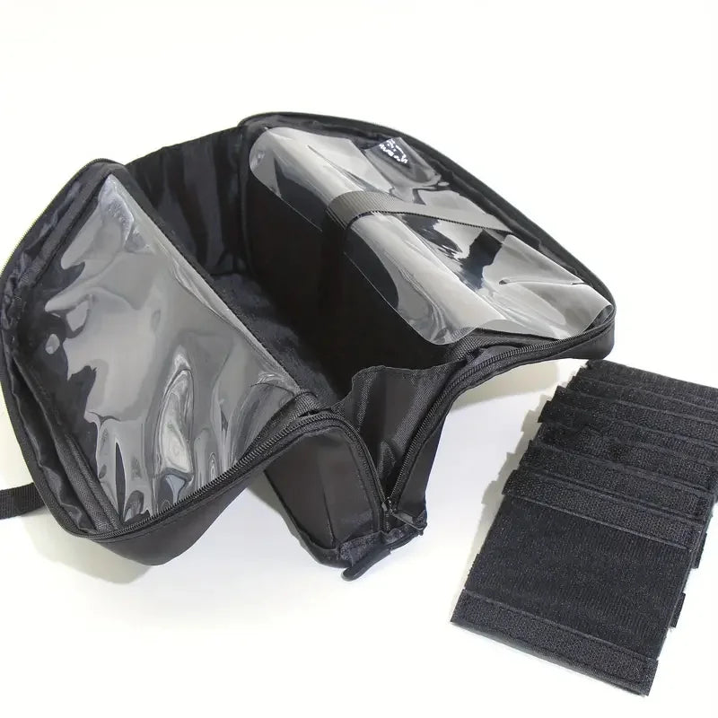 Stand-up Makeup Brushes Organizer Bag Large Capacity Makeup Brushes Case Cosmetic Bag Artist Storage Bag Can Hold 100 Brushes