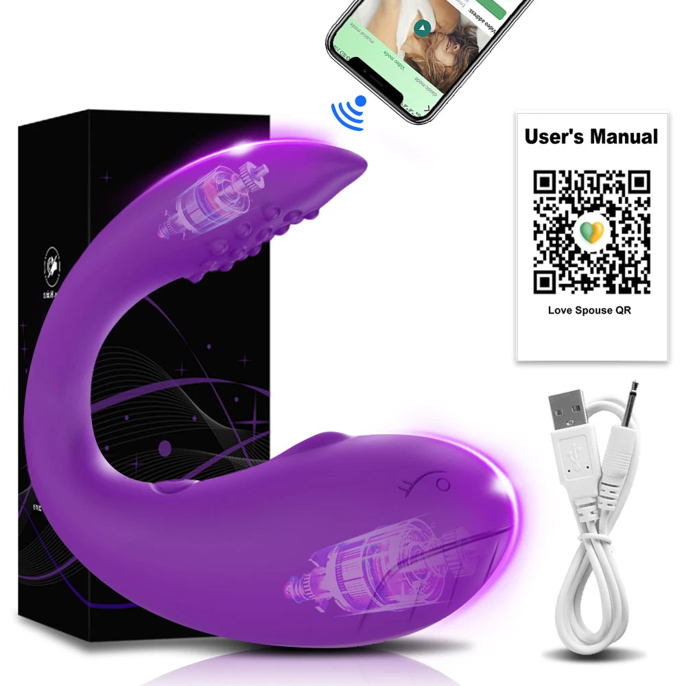 Wireless Bluetooth G Spot Vibrator Women Clitoris Stimulator Female Wearable Panties Vibrator Love Egg Adult Vibrating Sex Toys