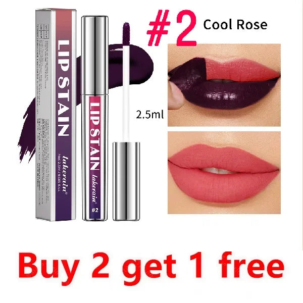 Peel Off Lip Stain Reveal Long Lasting Waterproof Pink Lip Tint Transfer Proof Non-stick Cup Natural Lip Stain Women's Cosmetics