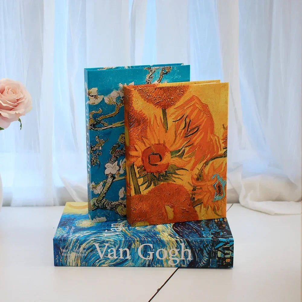 3Pcs Foldable Fashion Fake Books Living Room Decoration Designer Books Coffee Table Ornaments Club Hotel Room Villa Prop Books