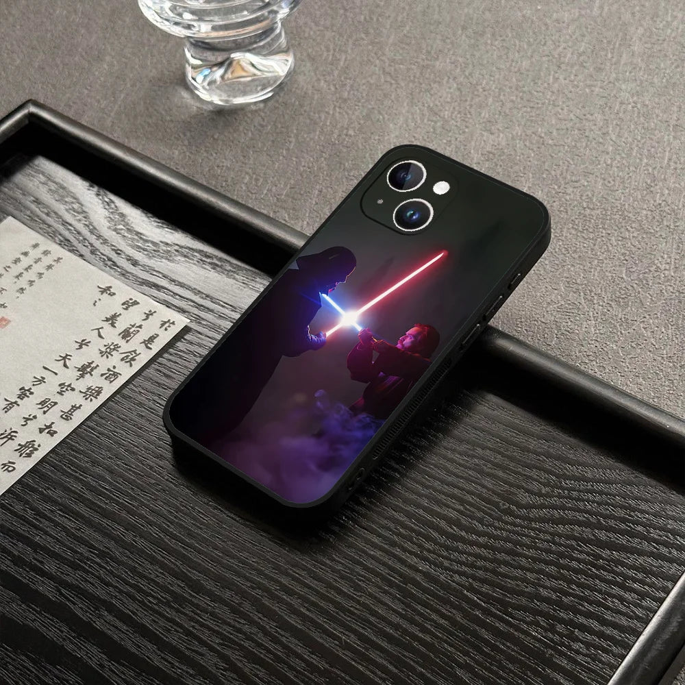 Cool A- Anakin S-Skywalker Phone Case For Iphone 16 15 11 13 14 Pro Max 7 8 Plus X Xr Xs Max 12mini Black Shell Cover Case