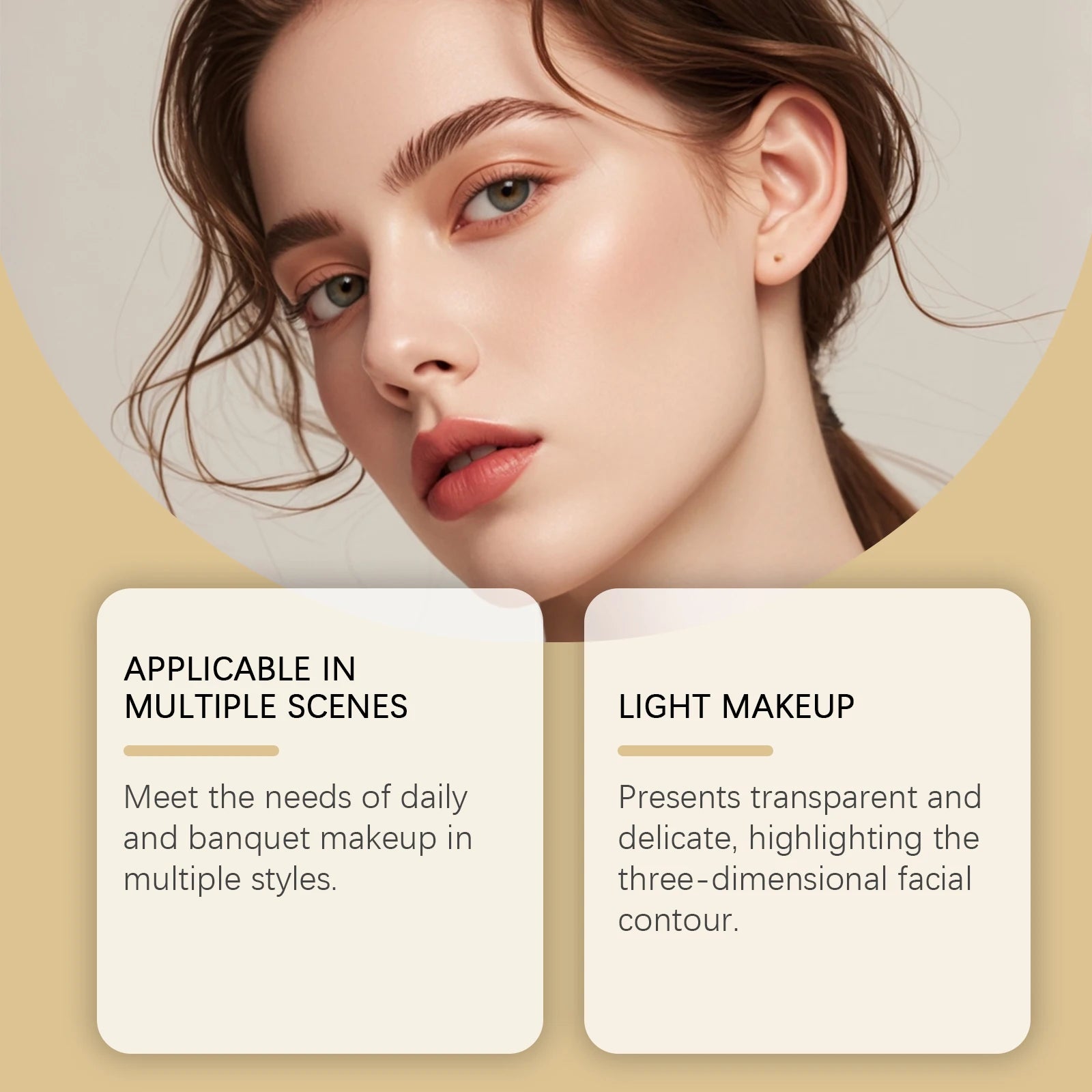 9 Colors Glitter Eyeshadow Palette Matte Highlighter Blush Eyelid Brightening Waterproof Lasting Makeup Versatile Cosmetic Set