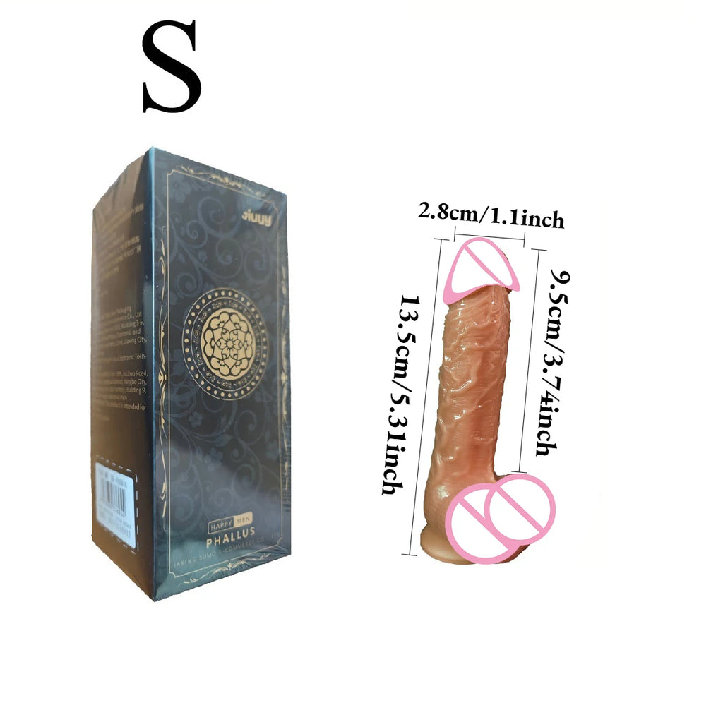 Super Realistic Dildo Waterproof Silicone Penis Adult Sex Toys Anal Vagina Masturbator Dildo with Suction Cup Cock Gode Massager