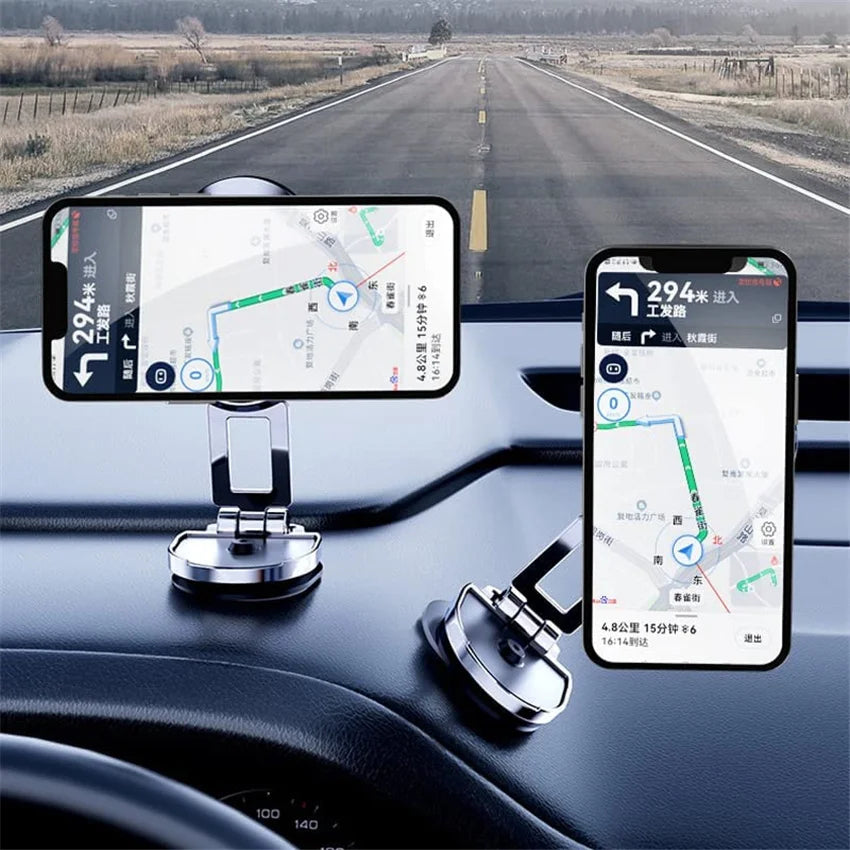 1080° Rotatable Magnetic Car Phone Holder Magnet Smartphone Support GPS Foldable Phone Bracket in Car For IPhone Samsung Xiaomi