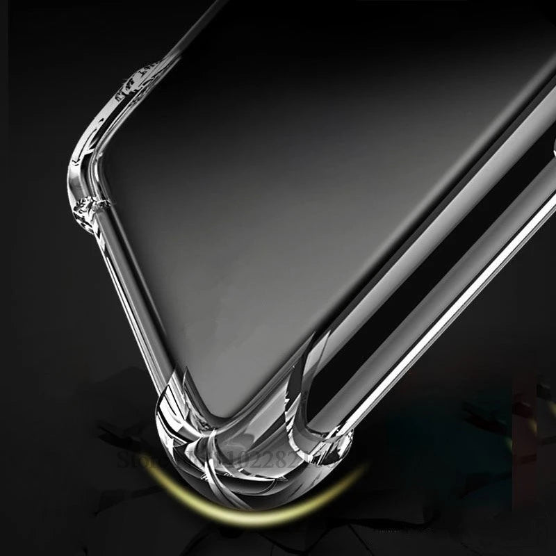 Clear Cover For Xiaomi Redmi Note 10 11 12 4G 10s 11s 12s 12 Pro A1 A2 Plus 10 2022 10C 12C 13 13C 5G Transparent Silicone Case