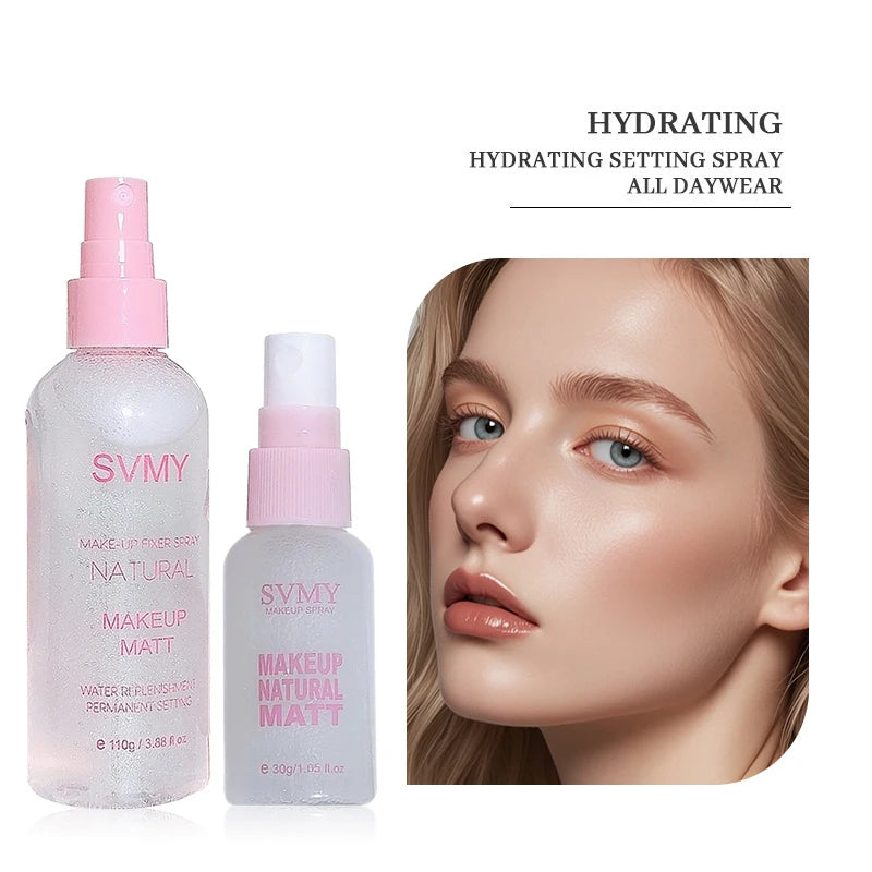 Quicksand Setting Spray Oil Control Long Lasting Matte Natural Non Greasy Waterproof Fast Film Formation Fixer Makeup Spray