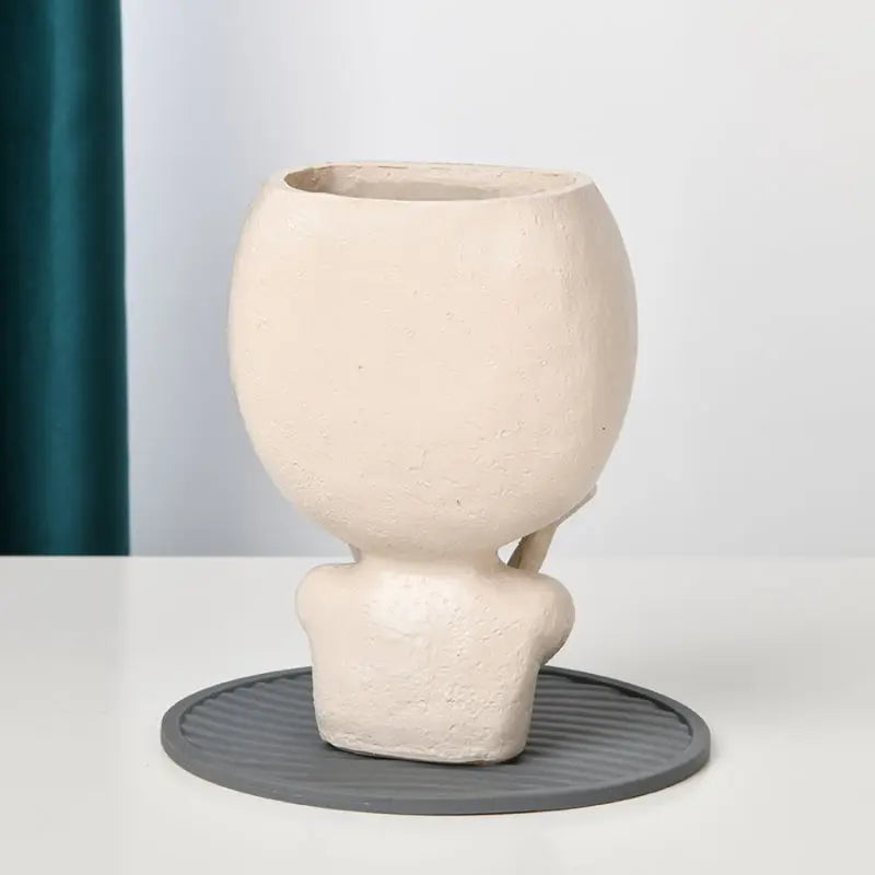 1 Girl Face Vase, Creative Home Decoration, Balcony Living Room Decoration Ornaments, Christmas Gifts, Thanksgiving Gifts