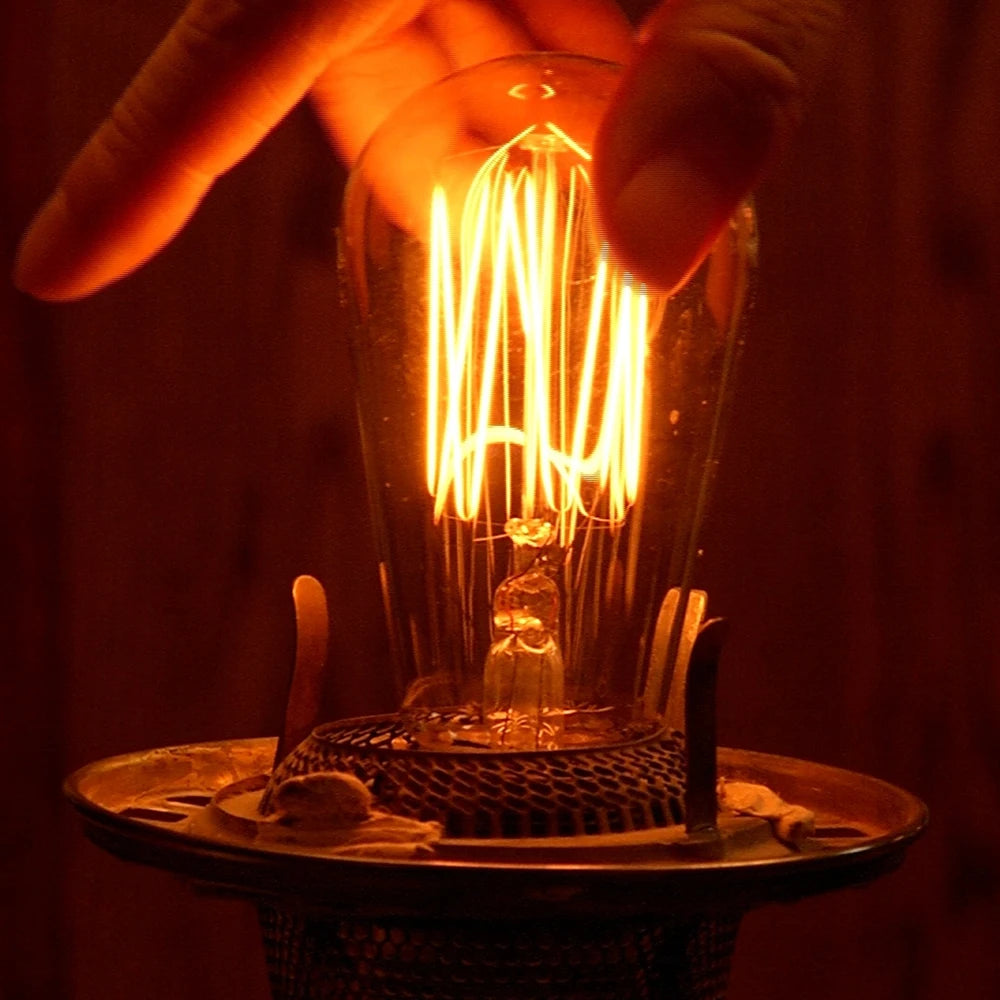 Edison Bulb E27 220V 40W ST64 A19 T45 G80 G95 G125 Incandescent Filament Bulb Lighting Retro Edison Light Bulb