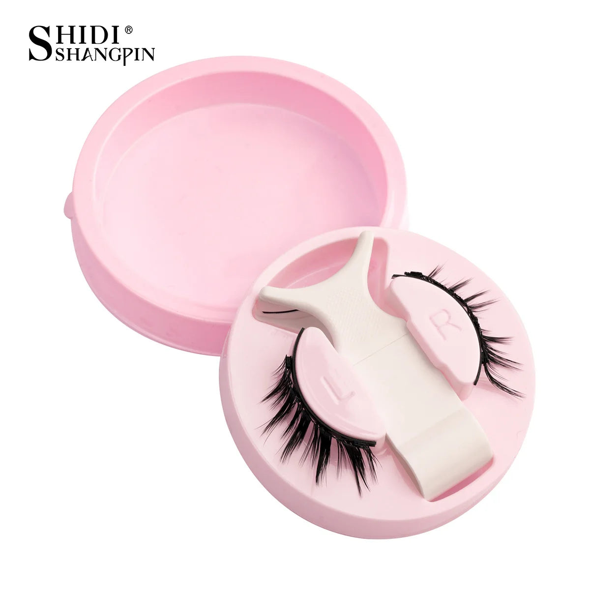 1Pair 3D Magnetic Lashes Kit Soft Natural Fluffy Reusable Faux Mink Eyelashes NO Glue Needed False Cilios Makeup Tools Mix Style