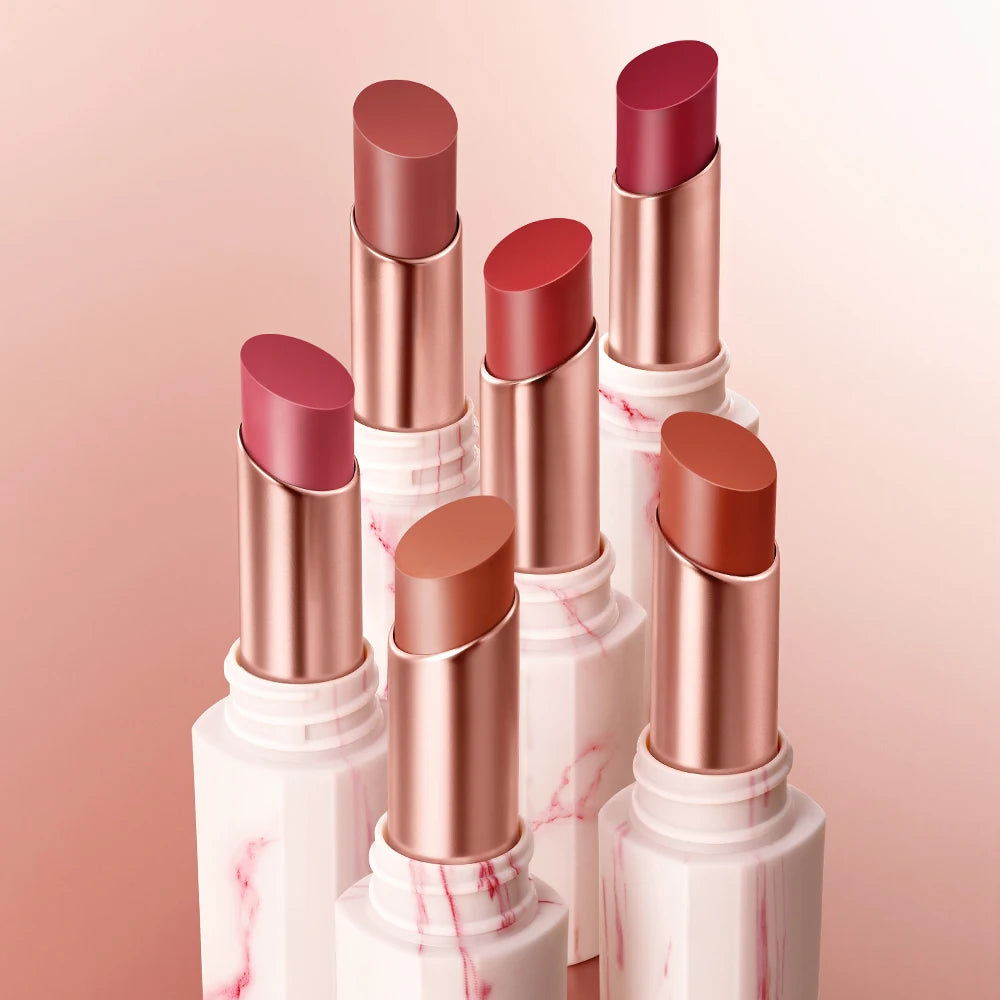 O.TWO.O Glossy Lipstick Lip Tint Mirror Ice-film 24h Moisturize Nourish Smooth Non-Sticky 3D Glossy Lip Glaze Lipstick Makeup