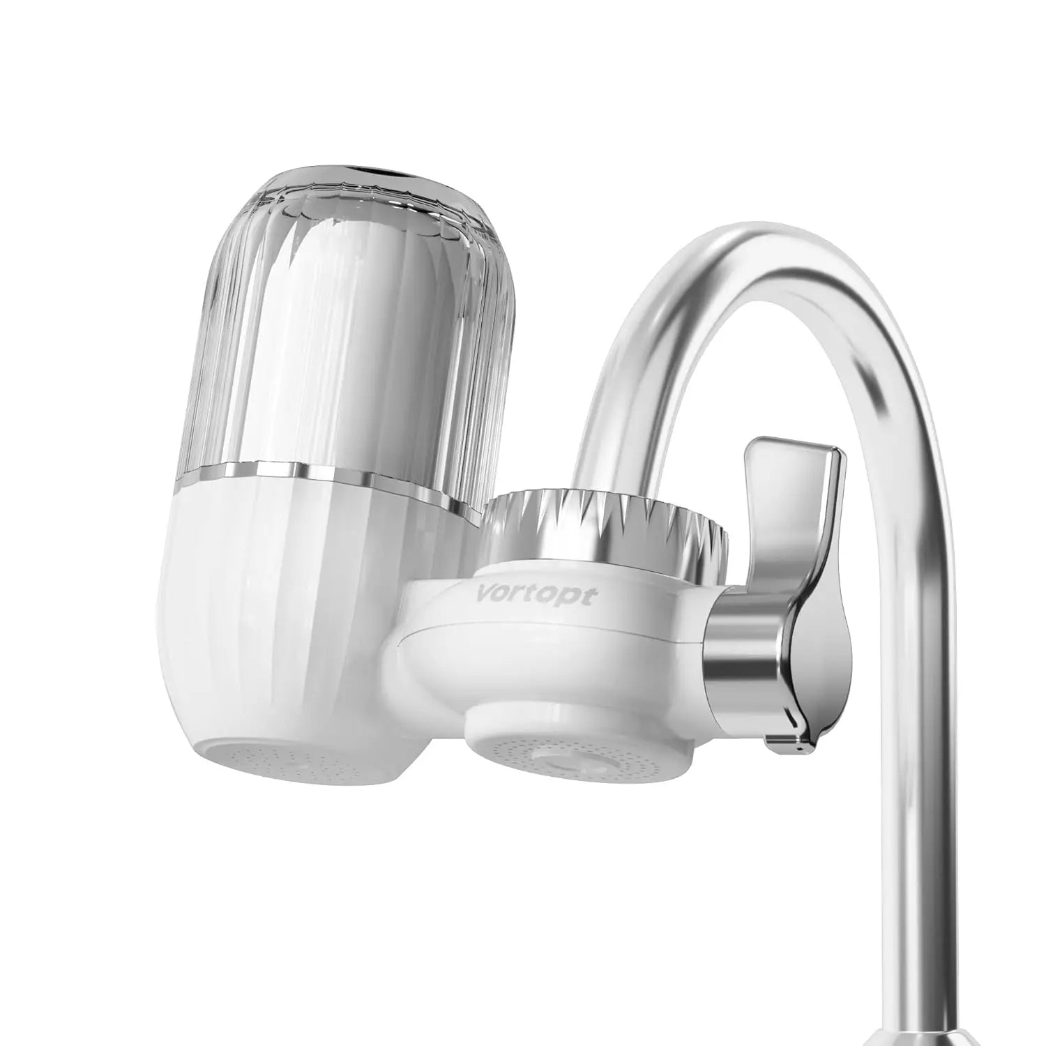 Vortopt Transparent Faucet Water Filter 400 Gallons Tap Water Purifier for Kitchen Filtro Osmose Filtration System Treatment