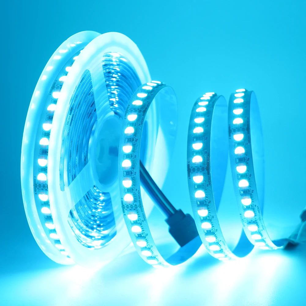 RGBW RGBWW LED Strip DC 12V 24V 4 Colors In 1 Chip SMD 5050 60 108 120 Leds/M Flexible Ribbon Tape Rope Light