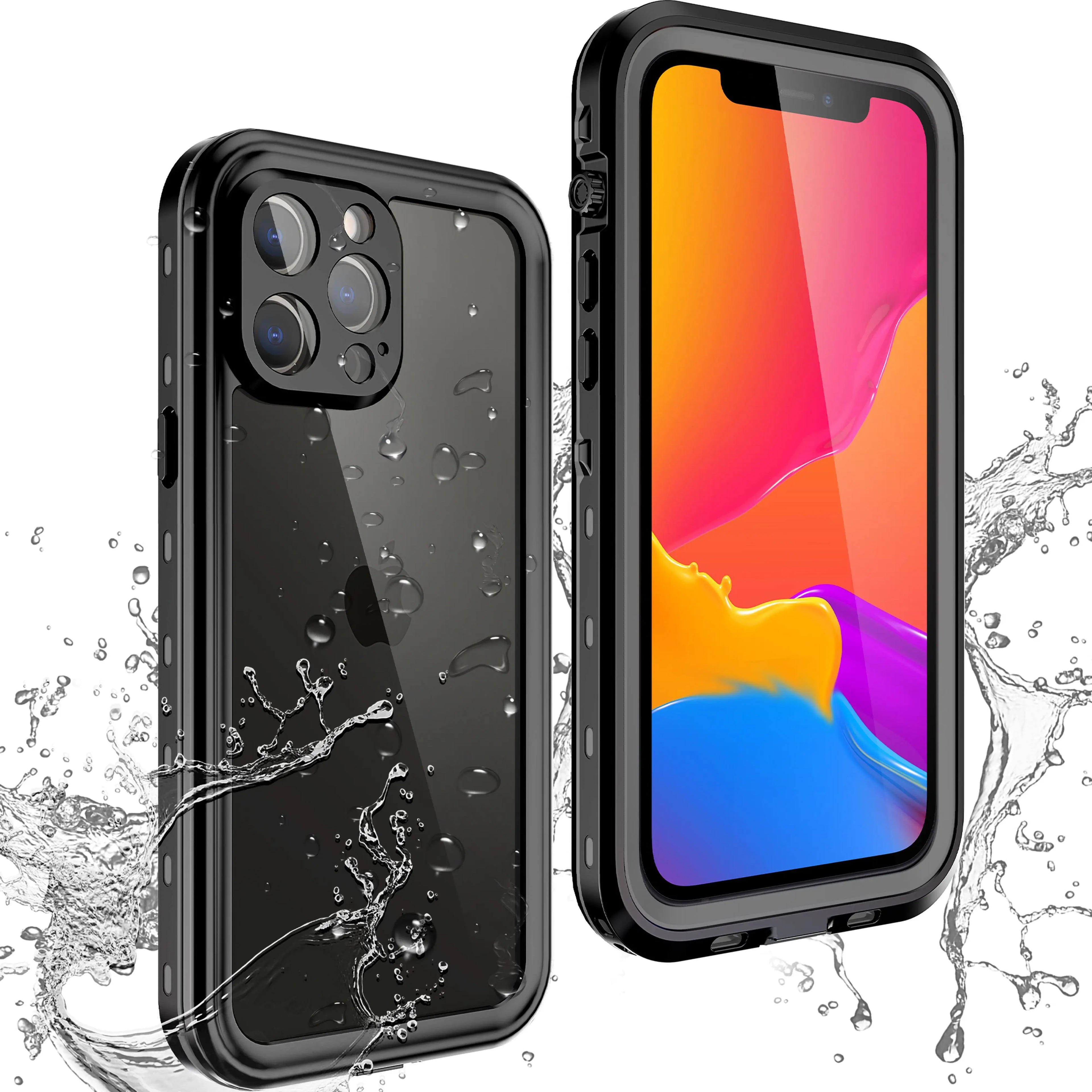 Shellbox hot sale  PC+TPU Lens protection rugged durable full seal IP68 waterproof phone case for iPhone 11 Pro Max XR 12 13