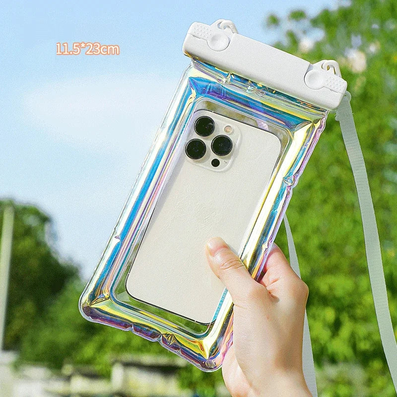 Swimming Bags Waterproof Phone Case  For iPhone 15 14 13 12 11 Pro Max X Xiaomi 13 Samsung S23 Universal Waterproof Bag