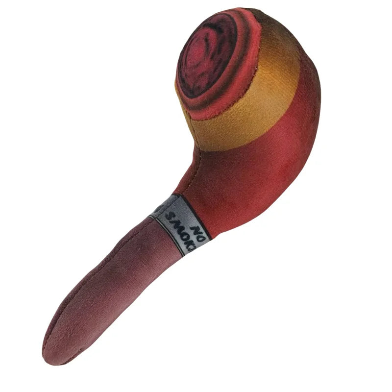 Stuffed Raw Dog Bite Toy Joint Cigarette Case Plush Cigar Funny Interactive Puppy Dog Chew Squeak Toys Cigarettes Toy for A Dog