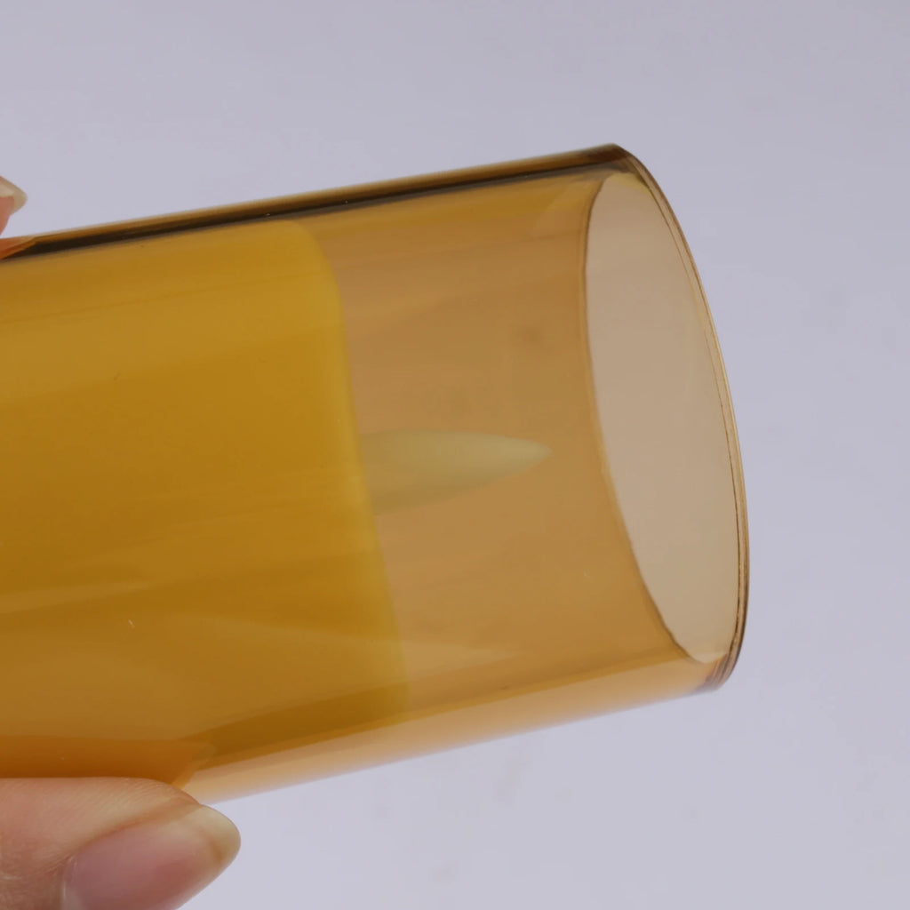 6pc Led Flameless Electric Candles Lamp Acrylic Glass Battery Flickering Fake Tealight Candle Bulk for Wedding Christmas Table