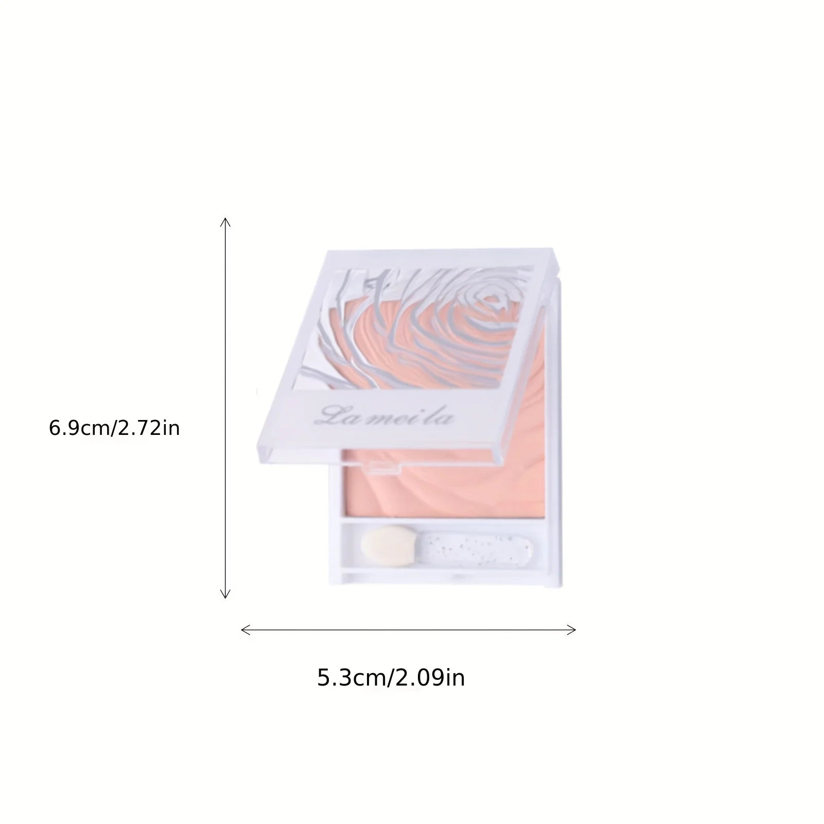 Monochrome Blush Eyeshadow Powder Smooth Texture High Pigmented Long-lasting And Smudge-proof Rouge Natural Radiant Makeup