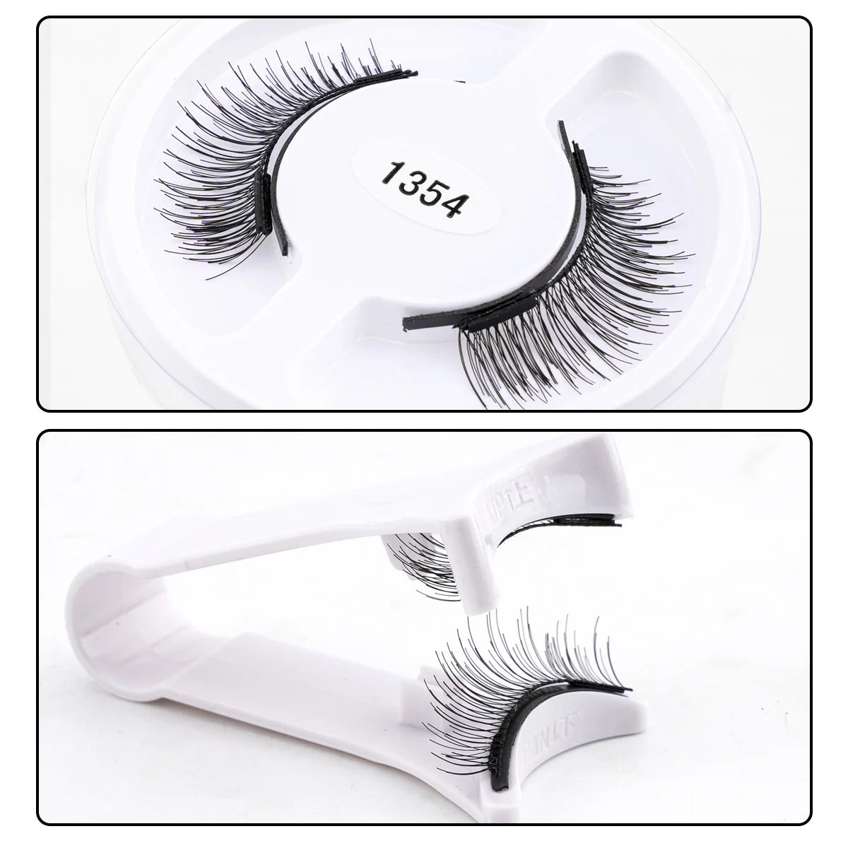 YSDO Upgrade Magnetic False Eyelashes 5 pair Set Eyelash Extension 3D Natural Lashes 3-Step Press On Fake Lash Handmade EyeLash