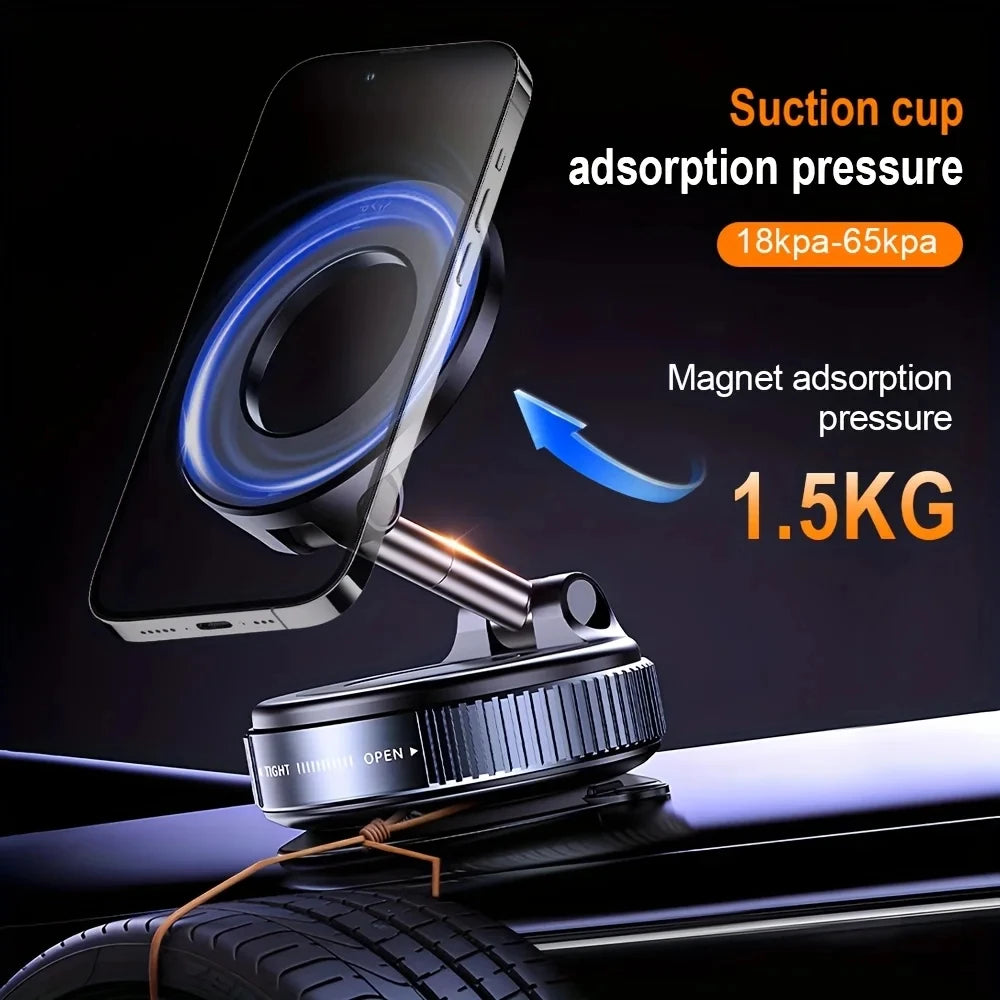 Xiaomi MIJIA CAR Phone Magnetic Stand Multi-Functional Vacuum Adsorption Stretching And Folding 360° Rotate Navigation Stand