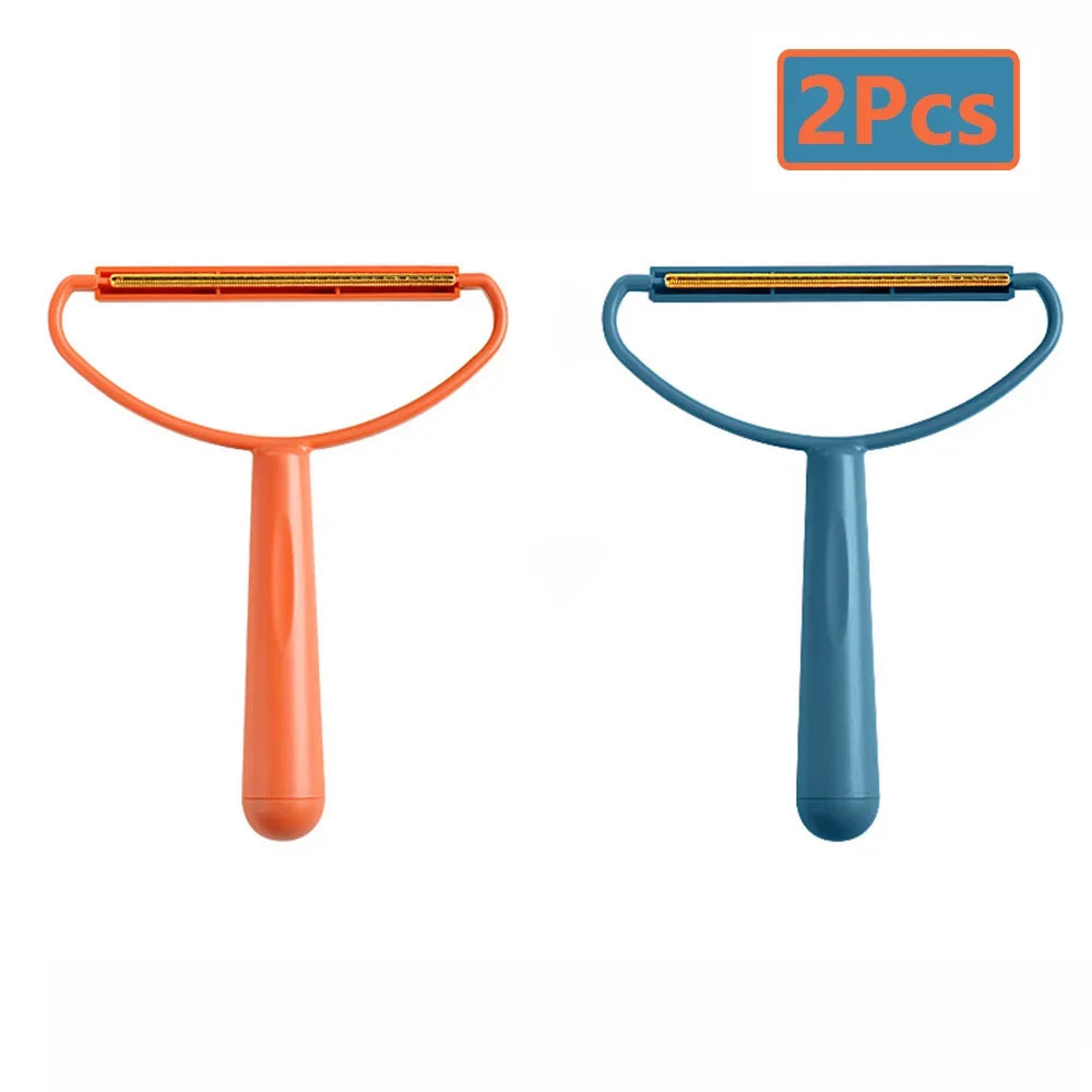 1-50Pcs Clothes Hair Scraper Pet Manual Lint Removal Coat Clothes Double Sided Hair Removal Shaver Brush Tool for Carpet Wool