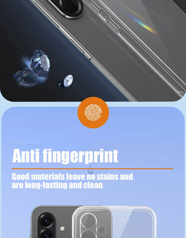 Clear Phone Case For Samsung Galaxy A53 A13 A73 A54 A34 A14 A55 A35 A15 A05S A56 A36 A16 A26 5G Transparent Silicone Soft Cover