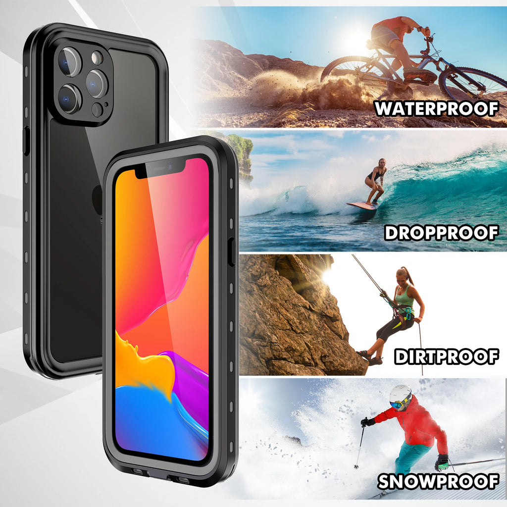 Shellbox hot sale  PC+TPU Lens protection rugged durable full seal IP68 waterproof phone case for iPhone 11 Pro Max XR 12 13