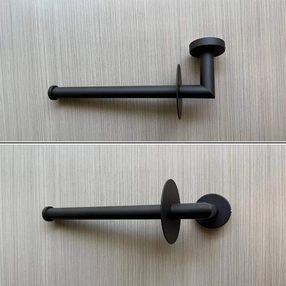 Gold Bathroom Wall Mounted 304 Stainless Steel Toilet Roll Paper Holder Organizers Rack Kitchen Napkin Dispenser Cabinet Storage