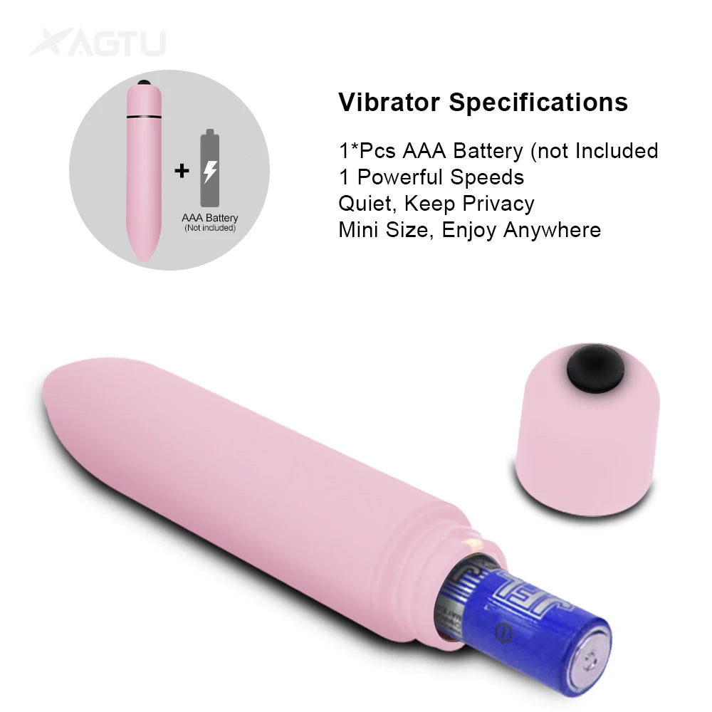 Mini Bullet Vibrator for Women Masturbation G Spot Clitoris Anal Vibration Stimulator for Women Massager Adult Sex Toys