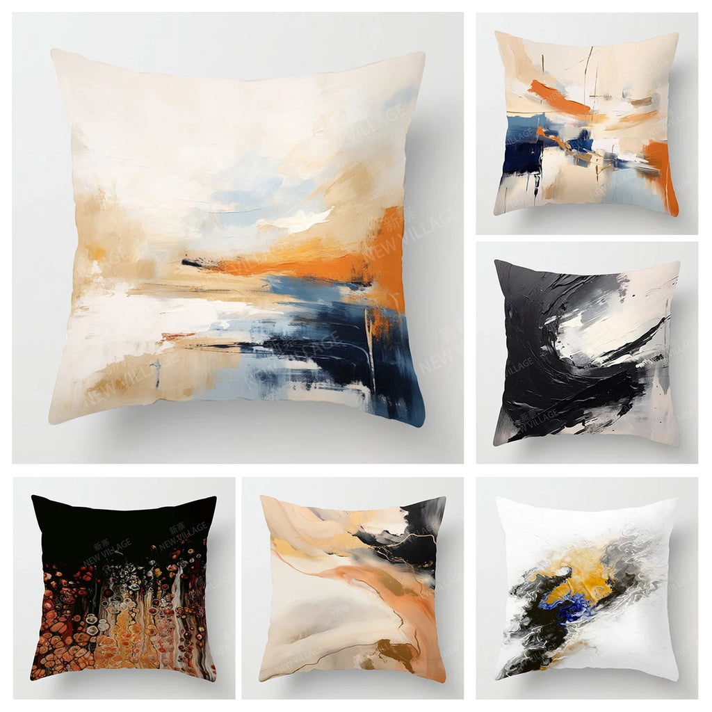 Modern Decorative Cushion for Home Living Room Decor Throw Pillow Cover 45*45 40x40cm 60x60cm 45x45cm 50x50cm Abstract sofa