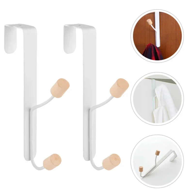 Bedroom Hook Behind the Door Coat Hanger Clothes Hanging Rack Home Storage Organization Door Back Purse Handbag Holder Hat Hook