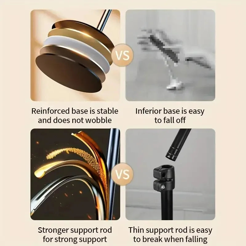 Multifunctional Mobile Phone Bracket Live Broadcast Bracket Adjustable Height Mobile Phone Telescopic Portable Bracket Live