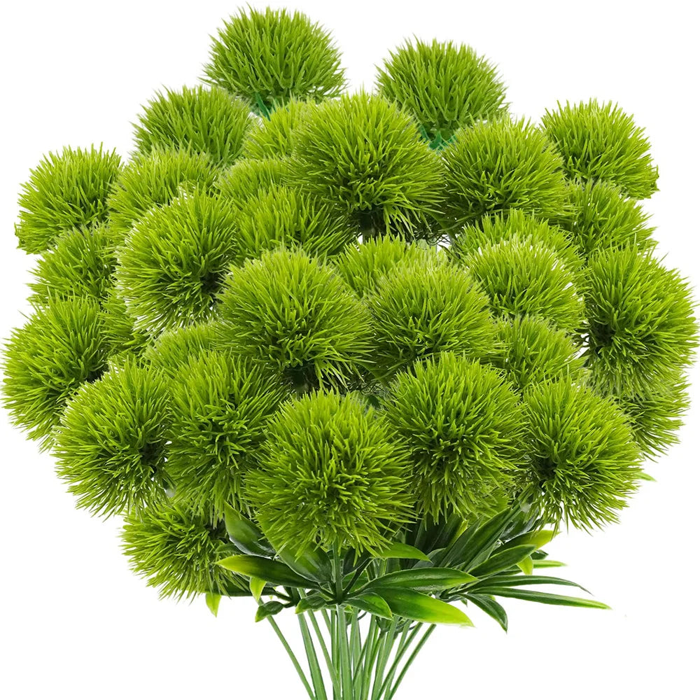10pcs Artificial Dandelion Flowers Plastic Plants Wedding Indoor  Home Room Arrangements Party Decoration Artificial Flowers