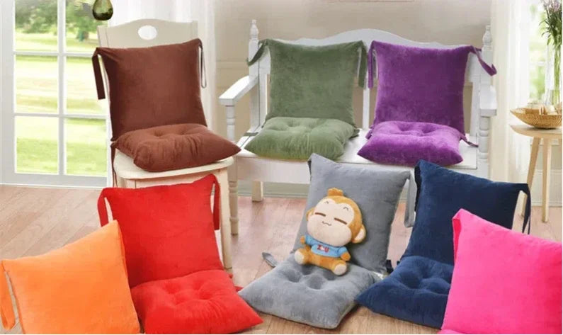 40X80CM Recliner Chair Seat Cushion - With Back Support Indoor Outdoor Pad Garden Patio Home Office Sofa Buttocks Comfort Mat