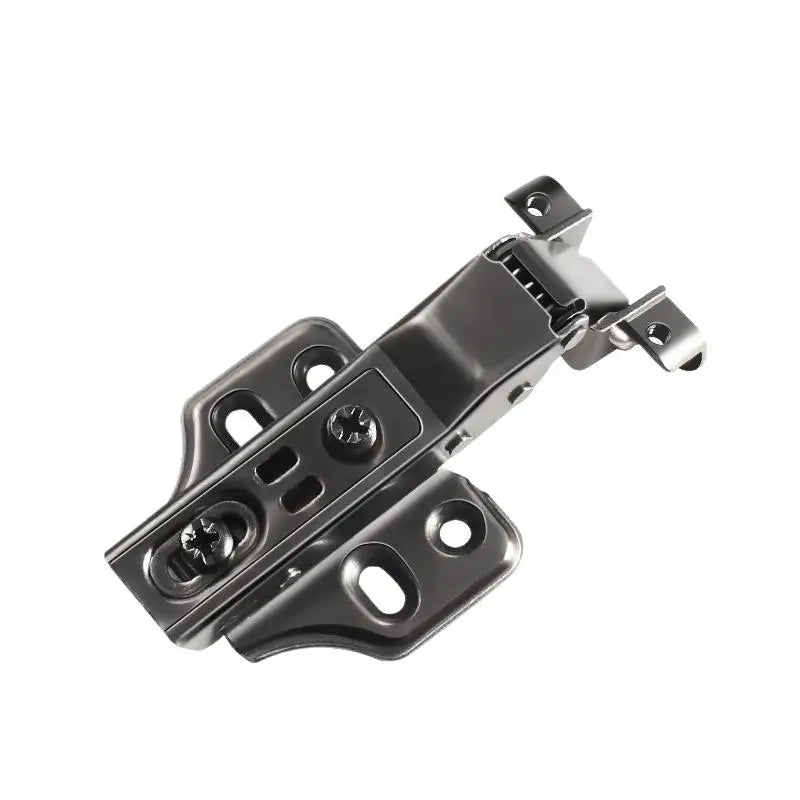 Universal Heavy-Duty Aluminum Frame Glass Door Hinge for Bathroom Kitchen Display & Storage Cabinets - Hidden Installation
