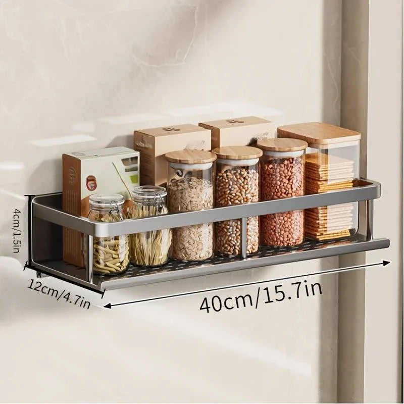 Kitchen Multifunctional Storage Rack Kitchen Table Items Organizer Shelf Cooking Items Wall Mounted Rack Kitchen Accessories