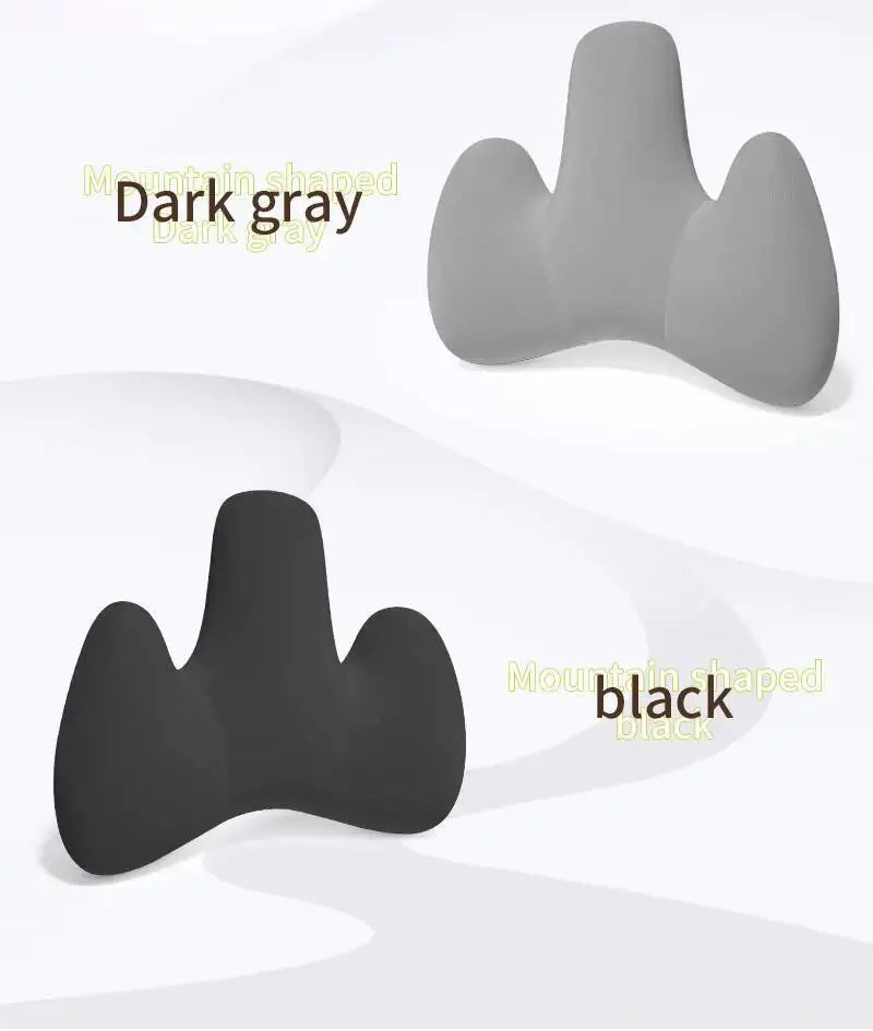 Memory Foam Cushion Pain Relief Support Pillow Car Seat Waist Cushion Relieve Back Pain Soft and Comfortable For Office Home Car