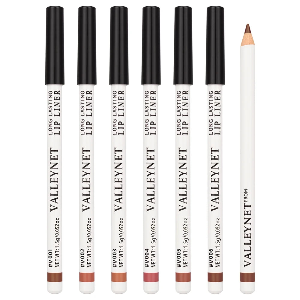 3pcs/set Lip Liner Eyeliner Set  Long Lasting Matte Waterproof Lipstick Lip Liner Women's Lip Makeup, Matte Lip Liner