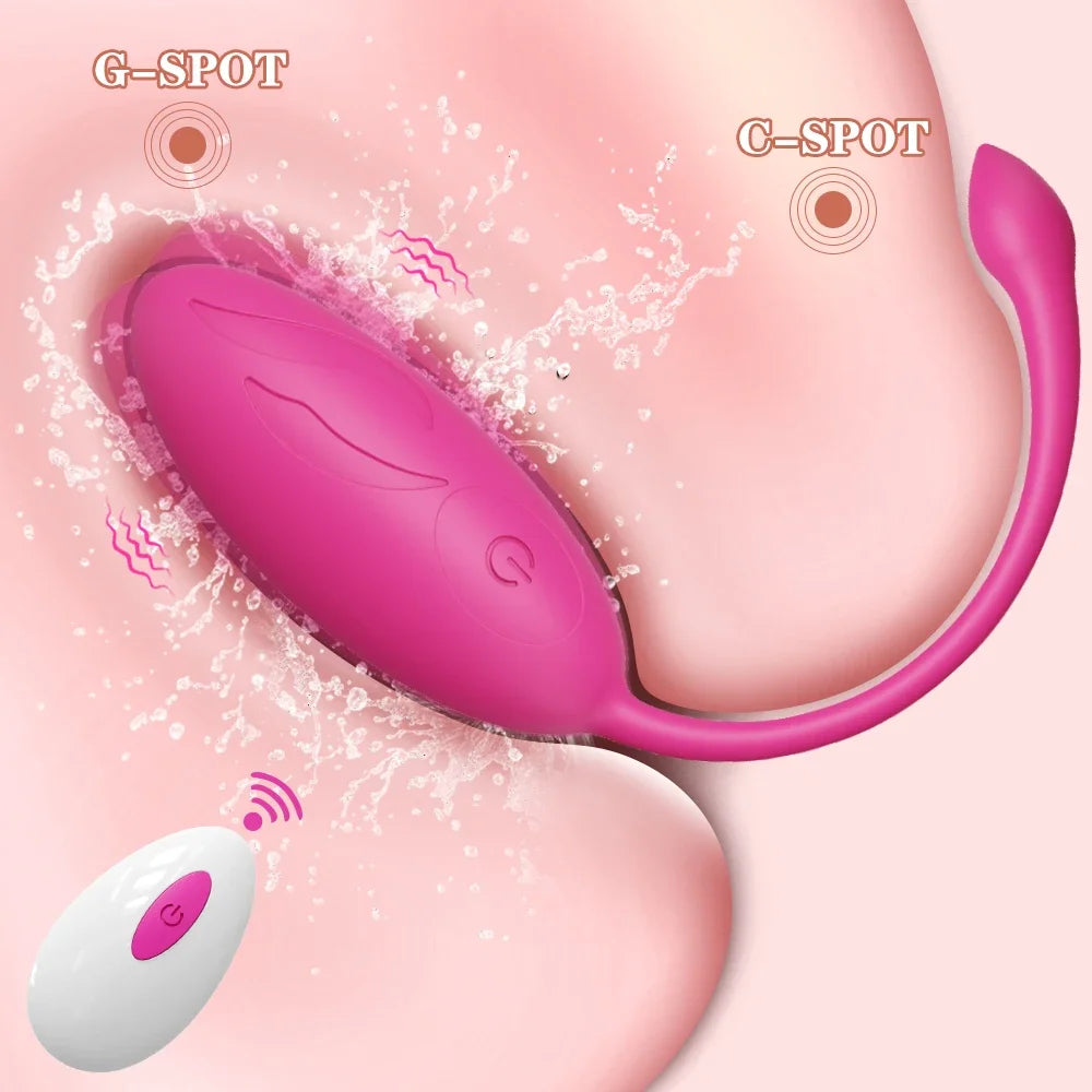 Women Vibrating Egg Vagina Vibrator Remote Control Wearable Panties Vibrator Female Masturbation Interaction Sex Toy for Couples