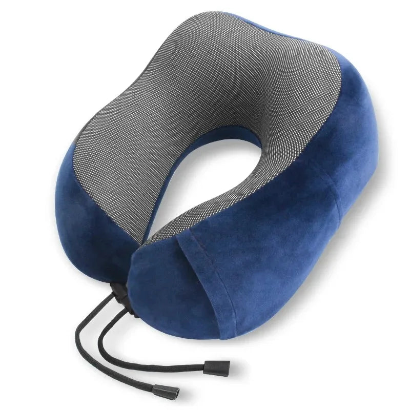 Soft Travel Pillow U Shaped Travel Healthcare Memory Foam Neck Cervical Airplane Pillow Neck Cushion
