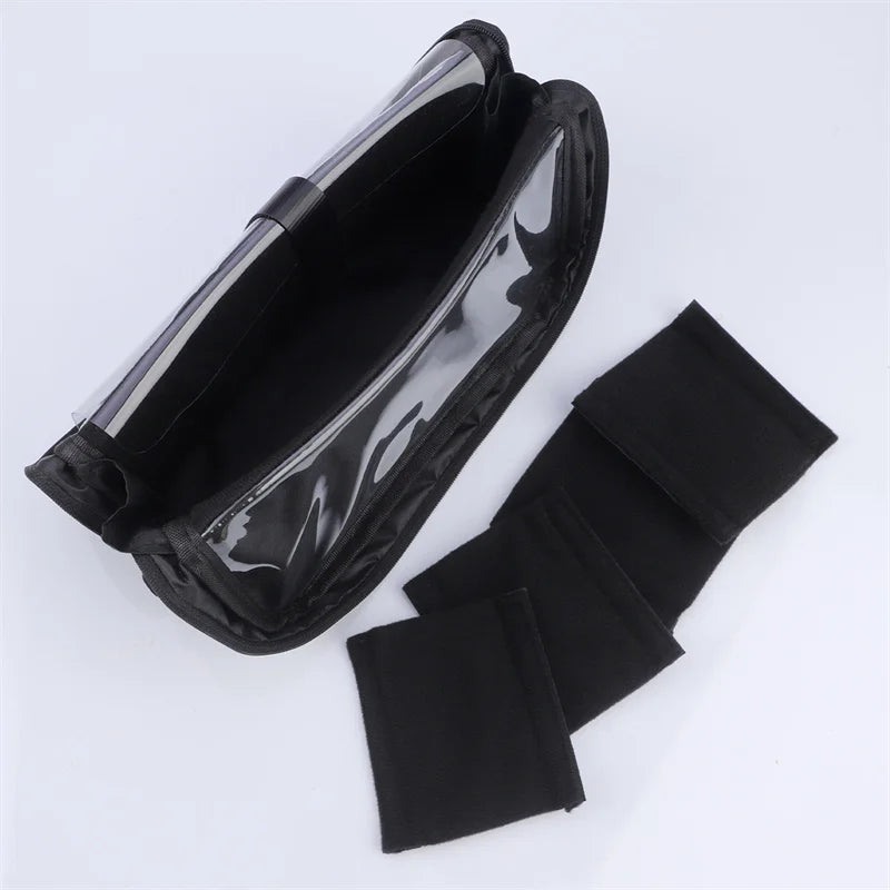 Stand-up Makeup Brushes Organizer Bag Large Capacity Makeup Brushes Case Cosmetic Bag Artist Storage Bag Can Hold 100 Brushes